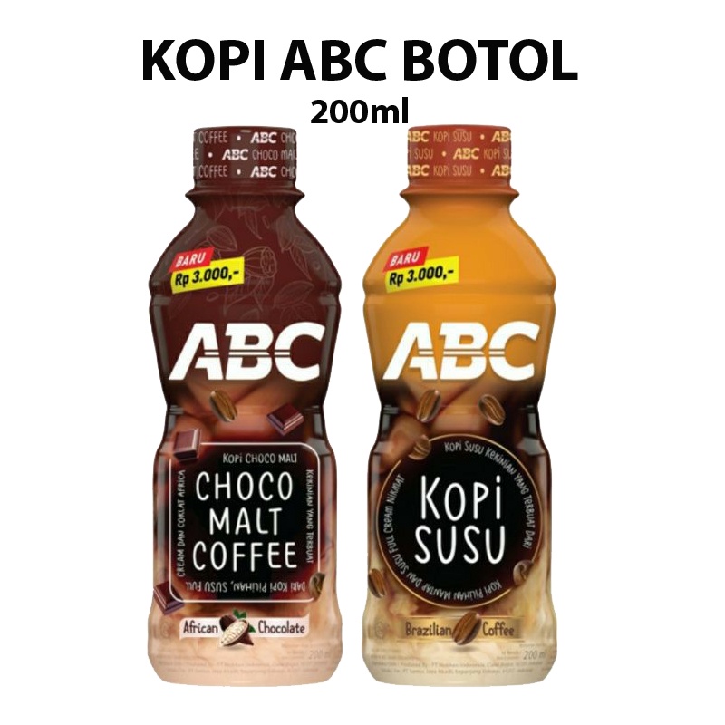 KOPI ABC BOTOL 200ML