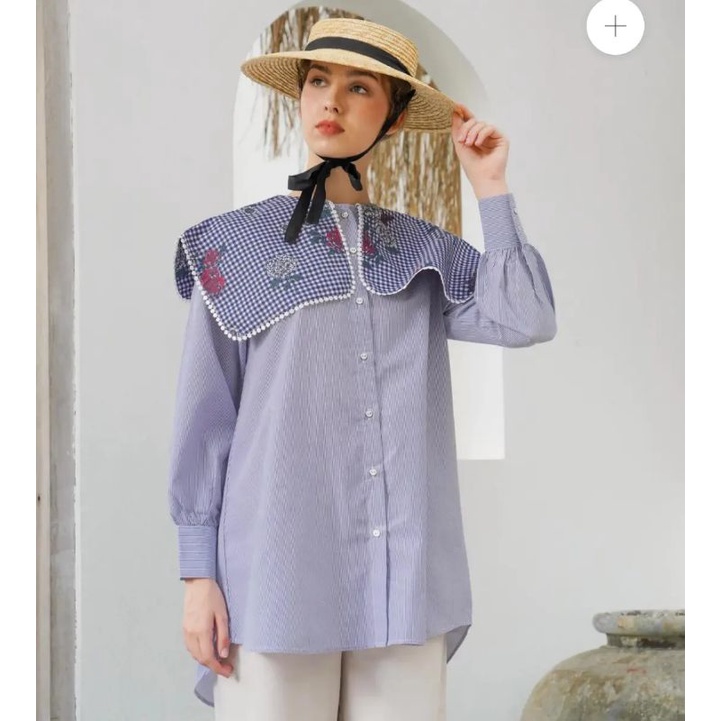 MILLY SHIRT BLUE - ALEZA LABEL