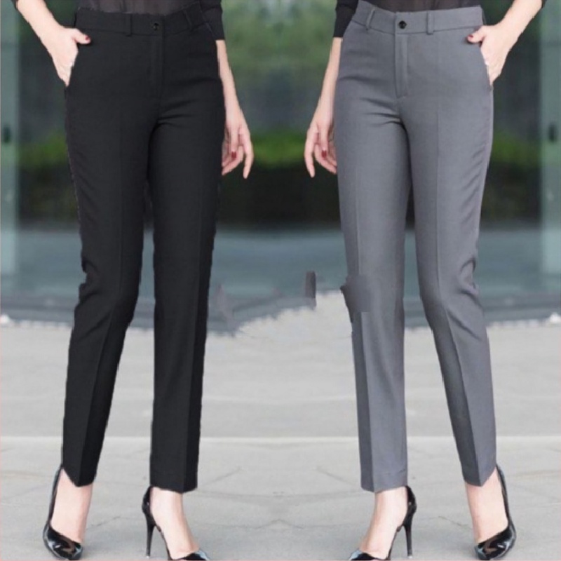 Celana kerja wanita // celana kantor wanita // celana kantor jumbo //  CELANA KANTOR FORMAL KERJA WA