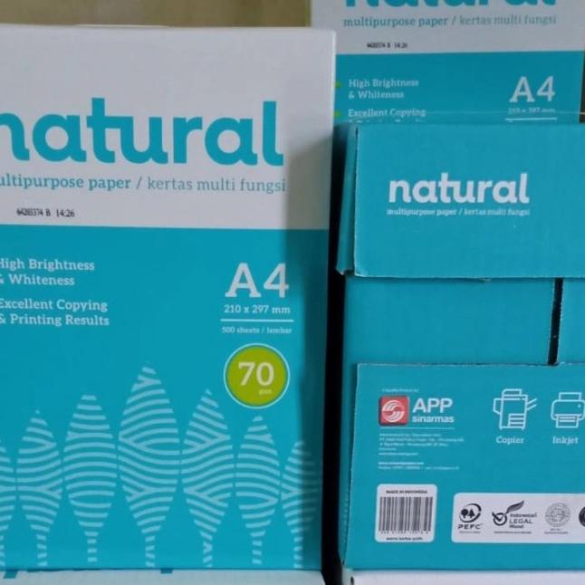 

Miliki Kertas HVS Natural A4 70gr dan 75 gram . . . . . .