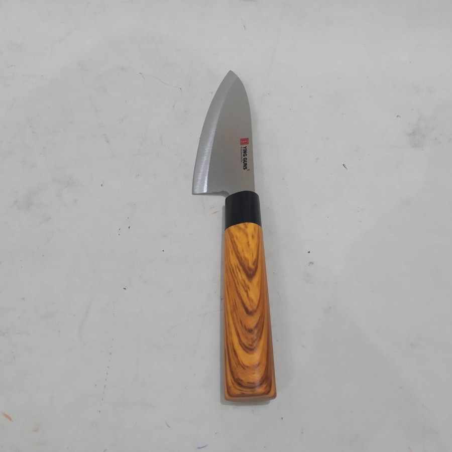 Pisau Buah Sayur dapur ujung lebar 4.5&quot; 4.5 inch