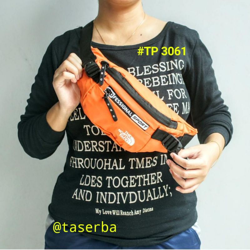 Tas Pinggang Outdoor Waist Bag Adventure Waterproof TNF JWS REI TP 3061