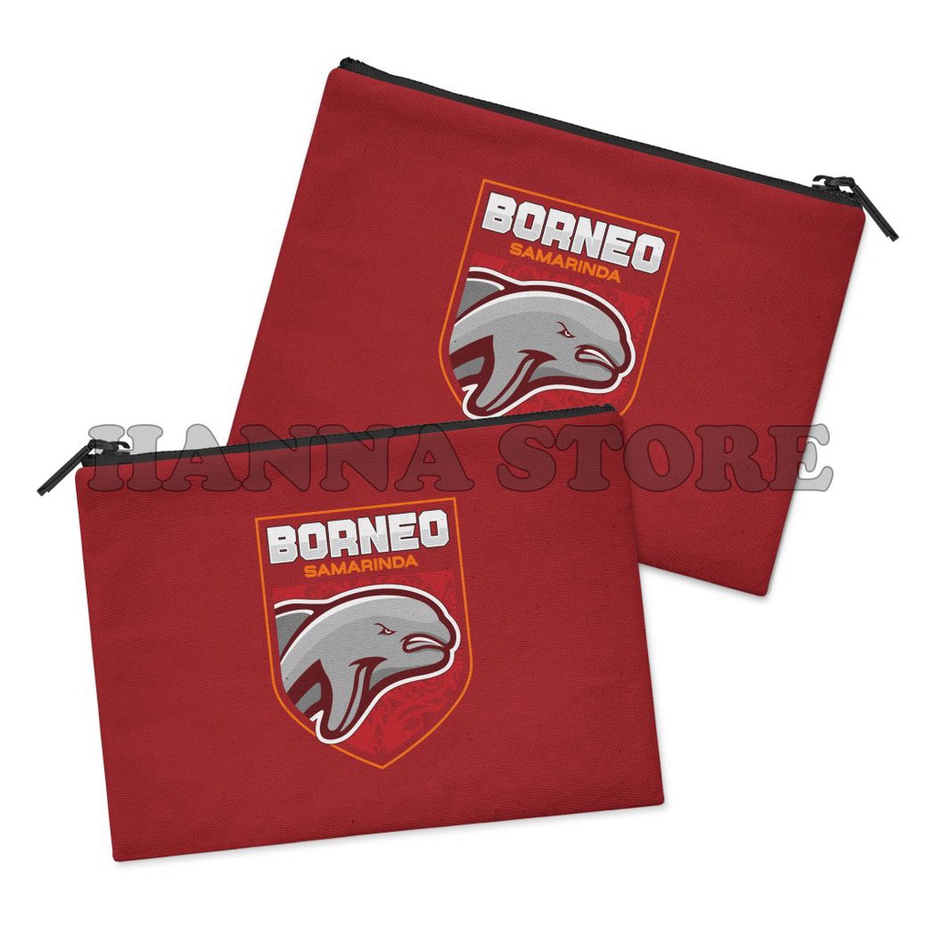 

Tempat Pensil Dompet Souvenir bola BORNEO