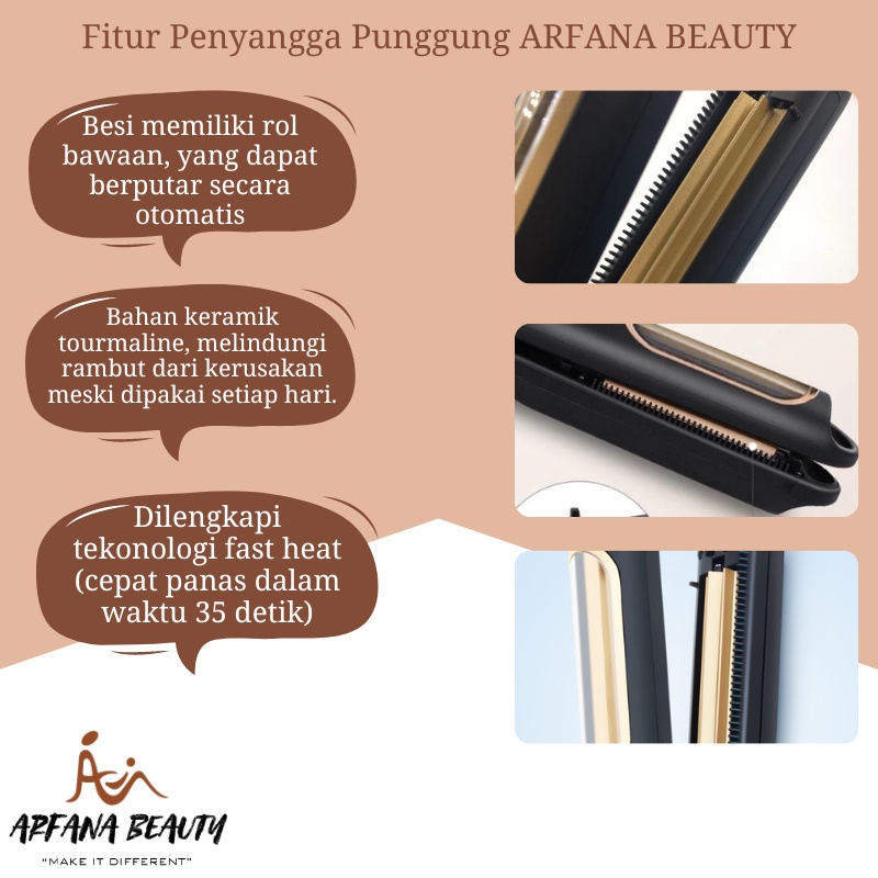 Catokan Wanita Alat Kecantikan Catokan Rambut Ori Ion Pengeriting Pengkriting Kriting Keriting Rambut Tourmaline Besi Alat Salon Catok Rambut Terbagus Catok Genteng Pengembang Zigzag Original Premium Terbaru