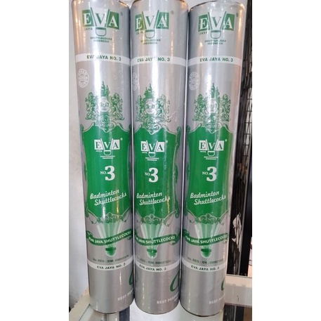 SHUTTLECOCKS EVA JAYA HIJAU NO 3
