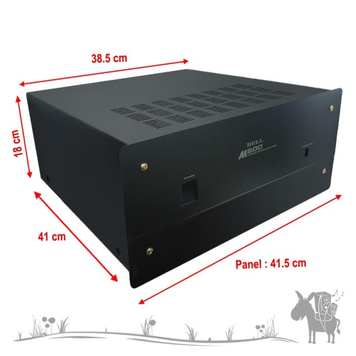 Wtb005 Box Power Amplifier Bell M500 Polos Populer