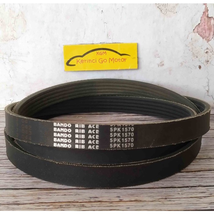 BANDO VAN BELT 5PK 1570 RIB BELT TALI KIPAS 5PK-1570 FAN BELT ALUR