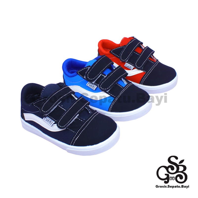 sepatu anak laki laki sepatu anak perempuan sepatu sneakers anak model casual BUCK kids polos ringan fleksibel &amp; Anti Slip