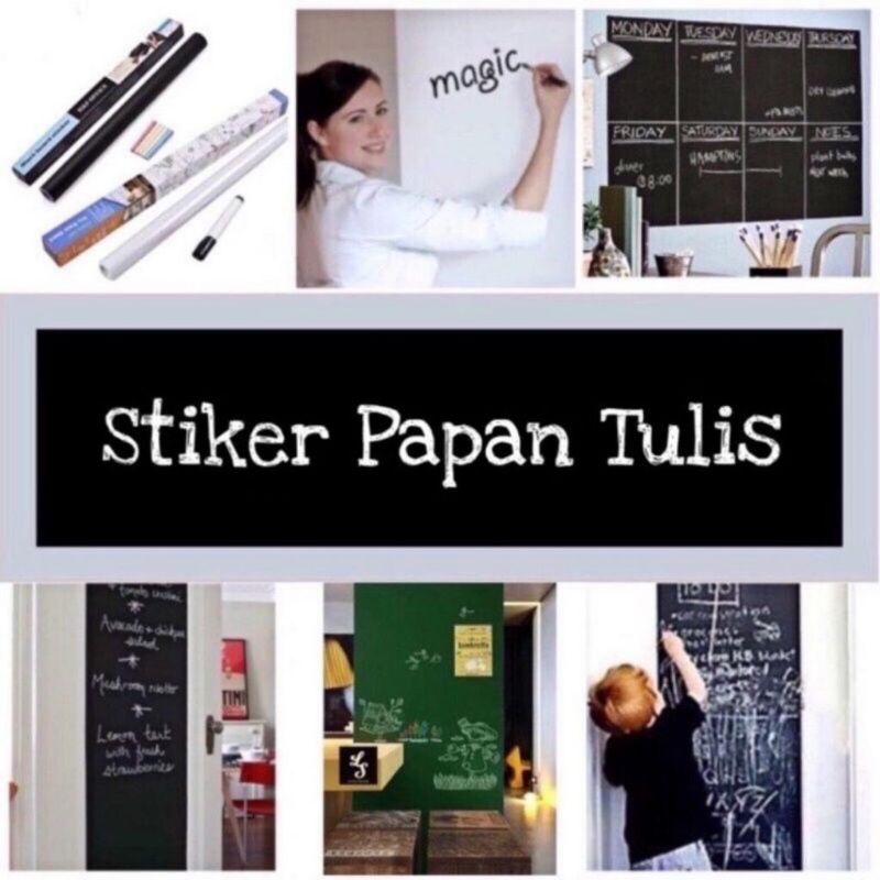 

Stiker Papan Tulis Dinding