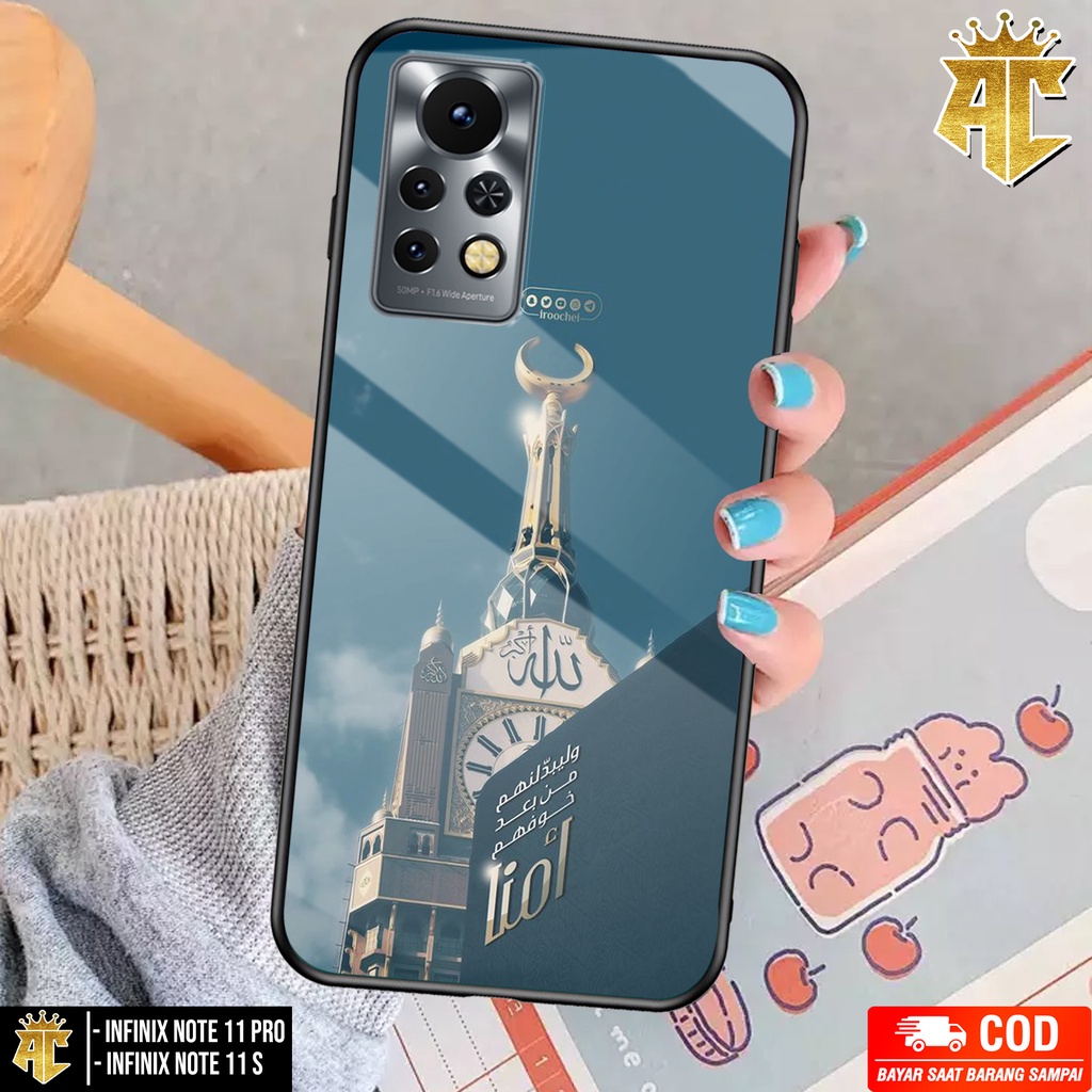 Case INFINIX NOTE 11 PRO / INFINIX NOTE 11S - Casing INFINIX Terbaru 2022 AERO STORE [ ISLAMIC ] Sil