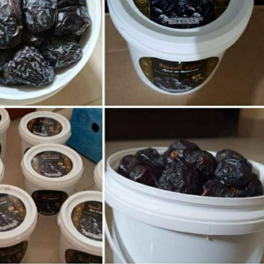 

FREE ONGKIR!TERMURAH DAN READY STOCK KURMA AJWA KEMASAN EMBER UKURAN 850GRAM|SQ5