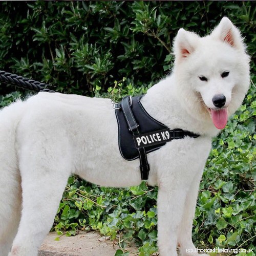 Tali Tuntun Harness Dog Police K9 Rompi Anjing