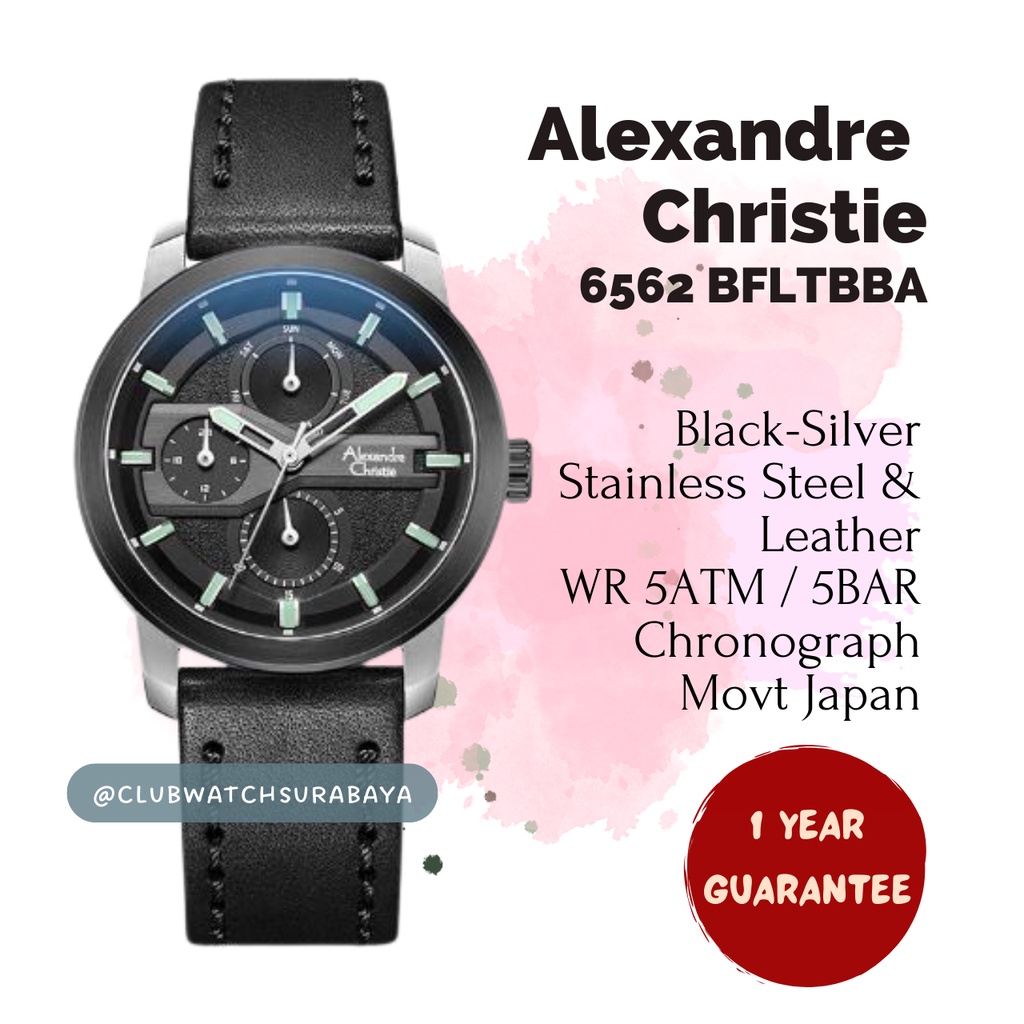 Jam Tangan Wanita Alexandre Christie ORI 6562 BFLTBBA / Alexandre Christie Jam Tangan Cewek 6562 BFL