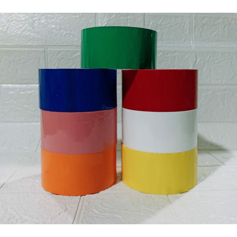 

lakban opp warna panjang 50 mtr