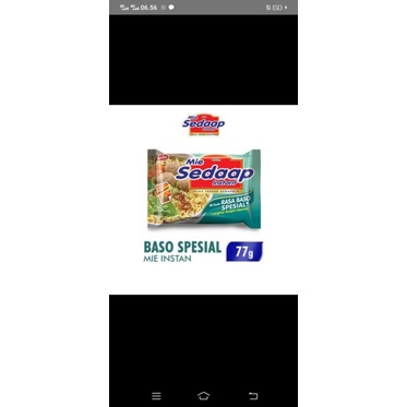 

Mie Instant Mie Sedap Rasa Baso Spesial