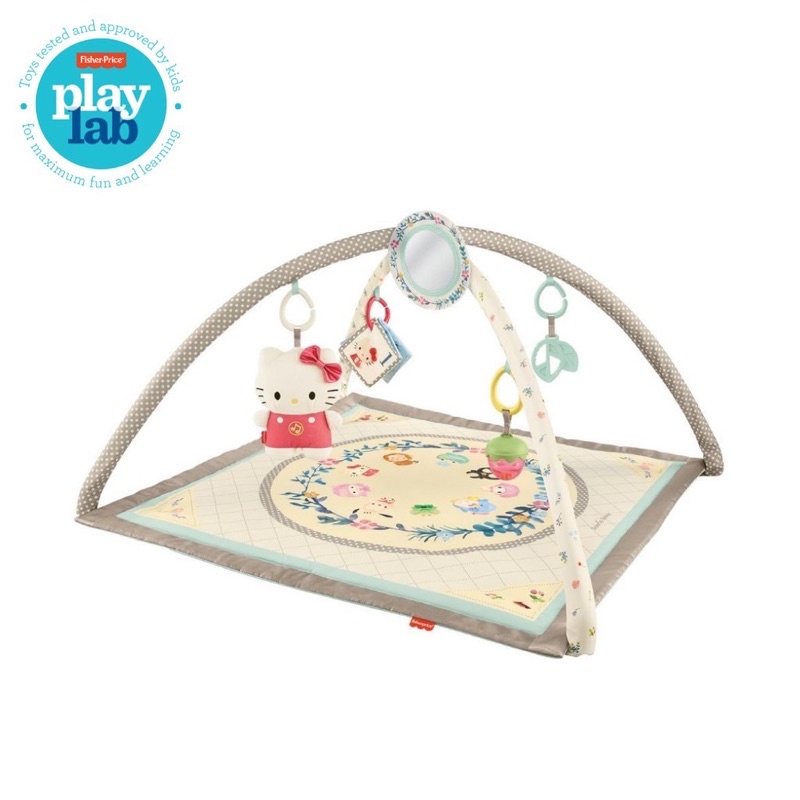 FISHER PRICE SANRIO BABY MUSICAL DELUXE GYM - PLAYMAT / PLAYGYM / BABY GYM