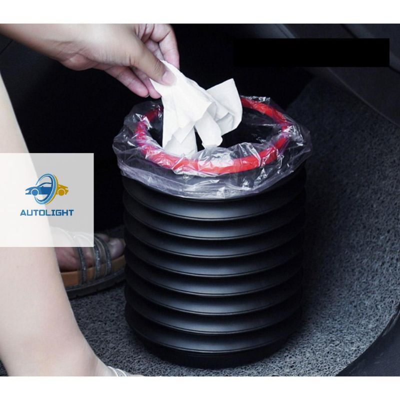 Tempat Penyimpanan Lipat Sampah Tong Air Mobil Multifungsi Sampah mobil