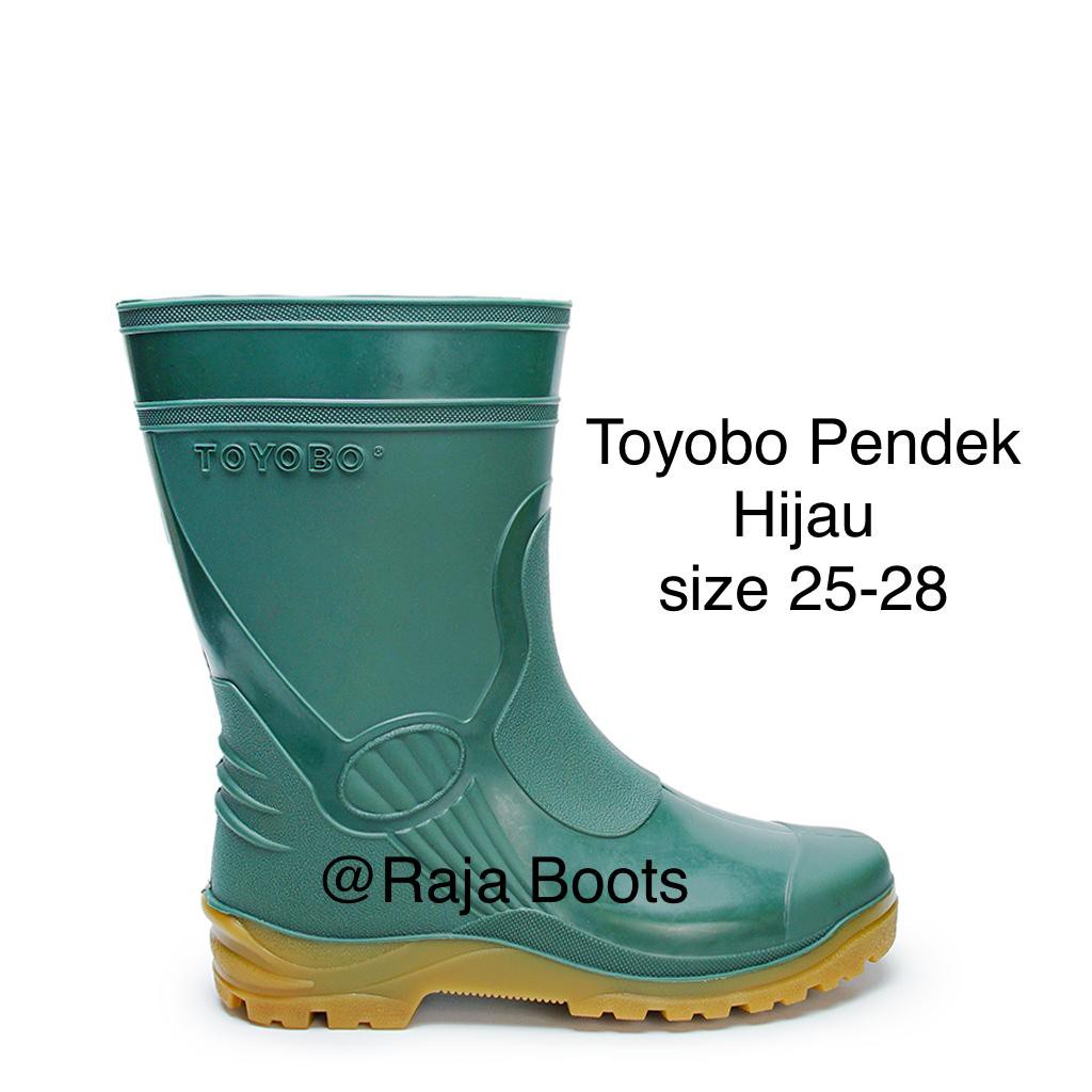 Sepatu Boot Pendek Toyobo &amp; MaxSafe Hijau