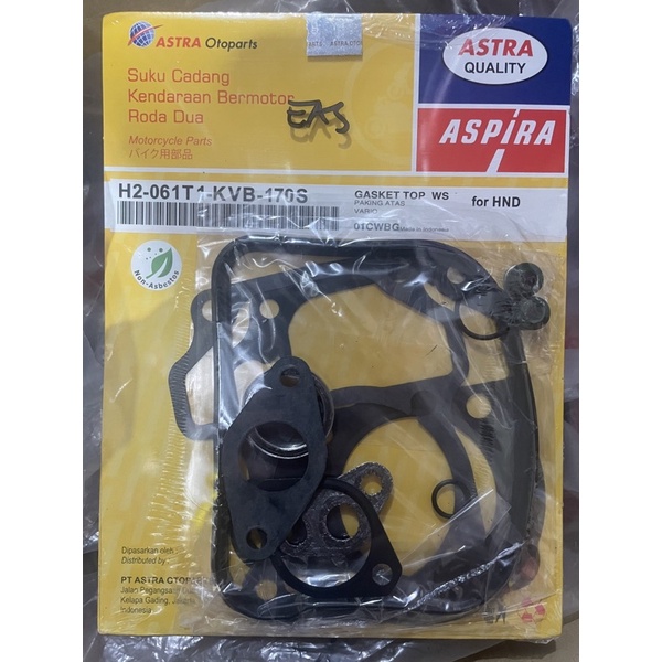 PAKING TOPSET ASPIRA HONDA VARIO OLD - VARIO TECHNO KARBURATOR