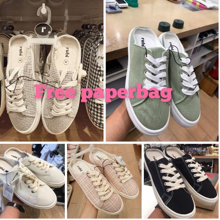 New Stock sepatu rubi asher lace up mule