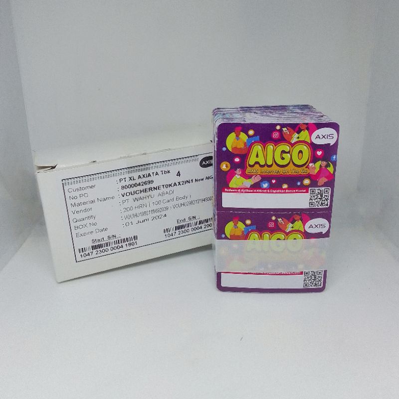 VOUCHER AXIS BOY 8GB KENDAL