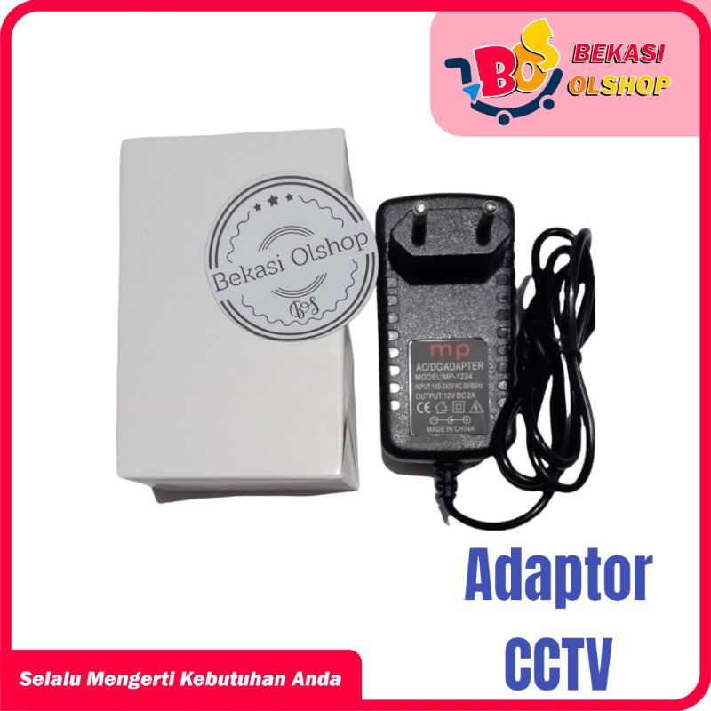 Adaptor 12v 2a Adaptotr CCTV PLUS DUS