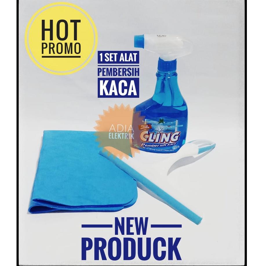 COD Paket Alat Kebersihan Hemat 3 In 1 / Paket Kebersihan Rumah Murah /Alat Pembersih Kaca / Paket P