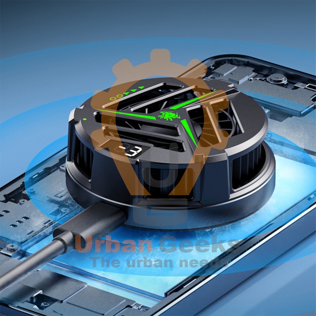 Speed Hurricane Turbo Fan Radiator Smartphone Plextone EX1