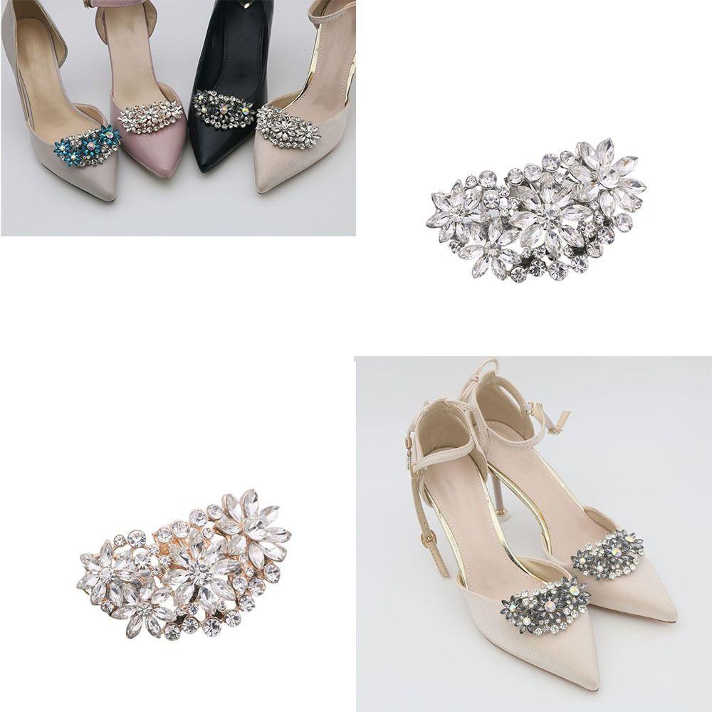 Nanas 1pcs Dekorasi Sepatu Klip Wanita Hak Tinggi Pernikahan Pesona Sepatu Gesper