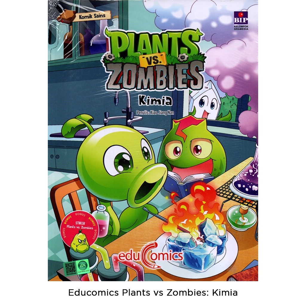 Gramedia Bali - Educomics Plants vs Zombies: Kimia