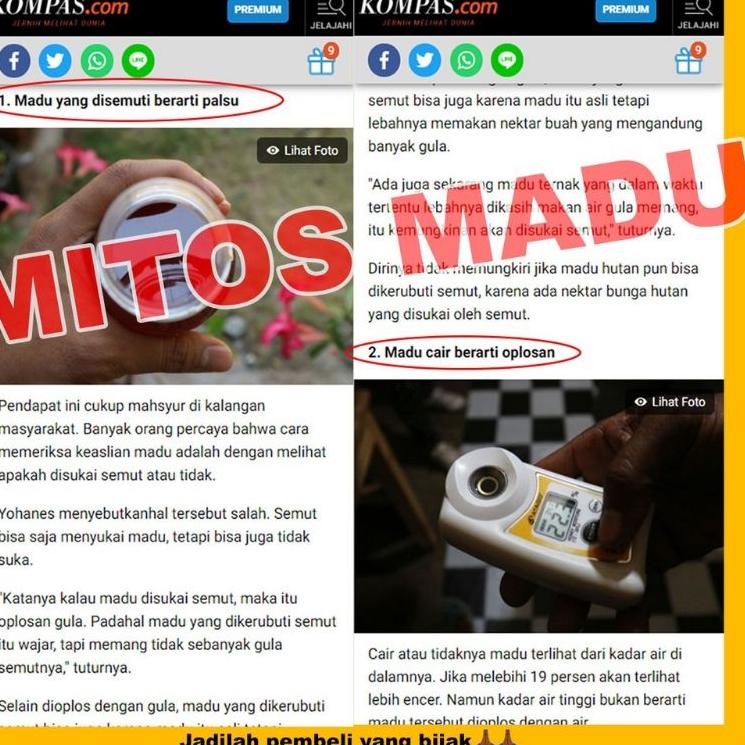 

Produk Terkini.. Madu Klanceng Murni 100% Asli 100 ml / 150 Gram . Kelulut Trigona Hutan Liar Lanceng Almahyra . Tanpa Proses Tanpa Campuran Apapun . Kudus Jawa Tengah Barat Timur . ICD