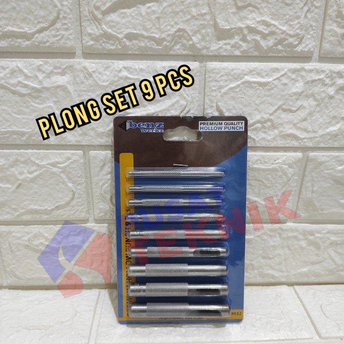 

Promo Hollow Punch Set 9 Pcs - Plong Set 9 Pcs - Plong Set Benz 9 Pcs Murah