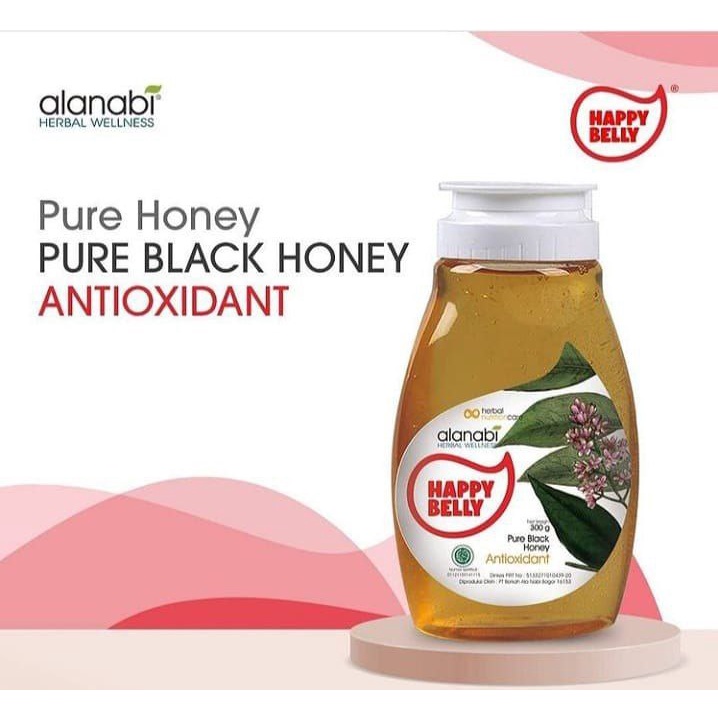 

Alanabi Happy Belly Black Pure Honey (Antioxidant) 300gram