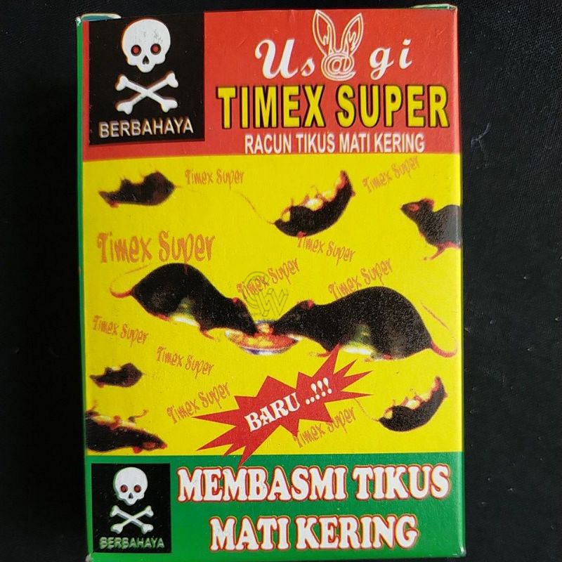 Cheaper-1 SACHET-RACUN TIKUS TIMEX SUPER BASMI TIKUS MATI KERING