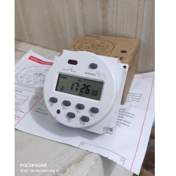 ✨Terbaru✨ programable Timer 12V DC Timer DC timmer rumah walet timer ampli walet Timer perkebunan pe