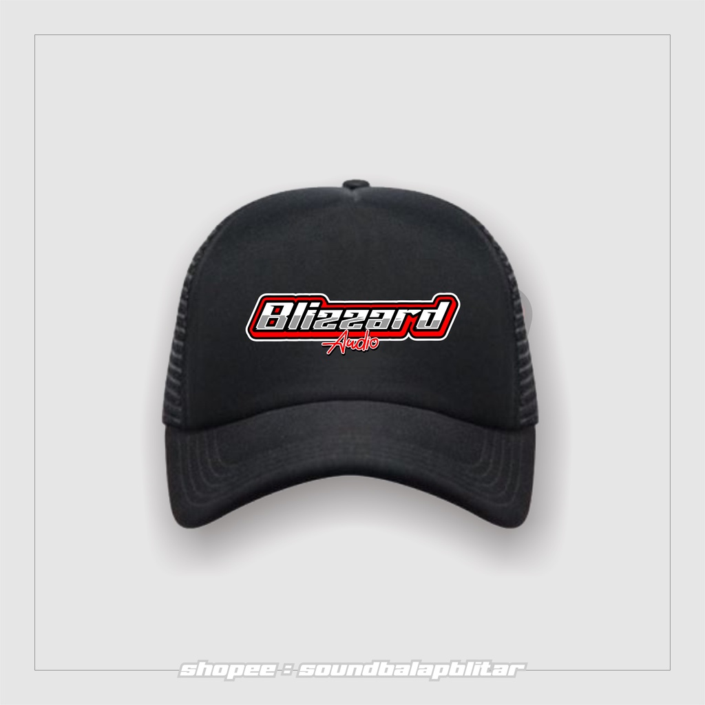 Topi Blizzard Audio Snapback Jaring Unofficial