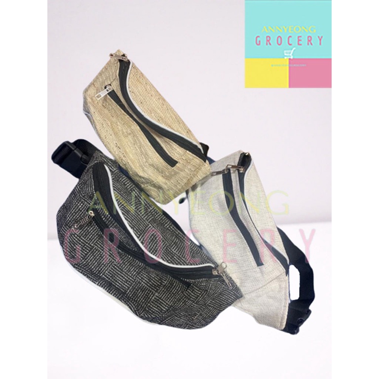 WAIST BAG UNISEX WAIST BAG PRIA TAS PINGGANG KHAS TAS PINGGANG RAJUT
