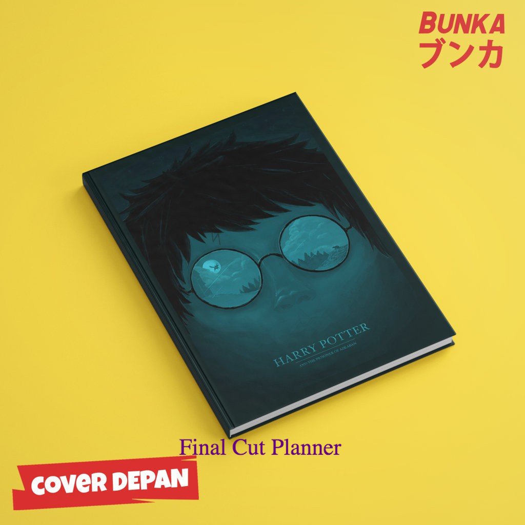 

Notebook Harry Potter the Prisoner of Azkaban Face Hardcover A5 Buku Tulis Catatan Note Agenda .