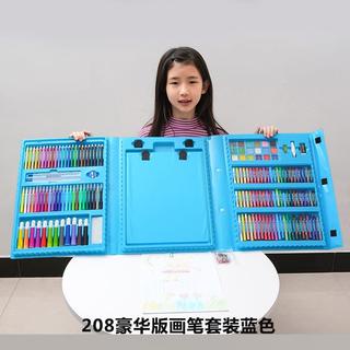 

[BABY](00051)Crayon 208pcs pensil warna crayon gambar / pensil warna anak-anak/Import