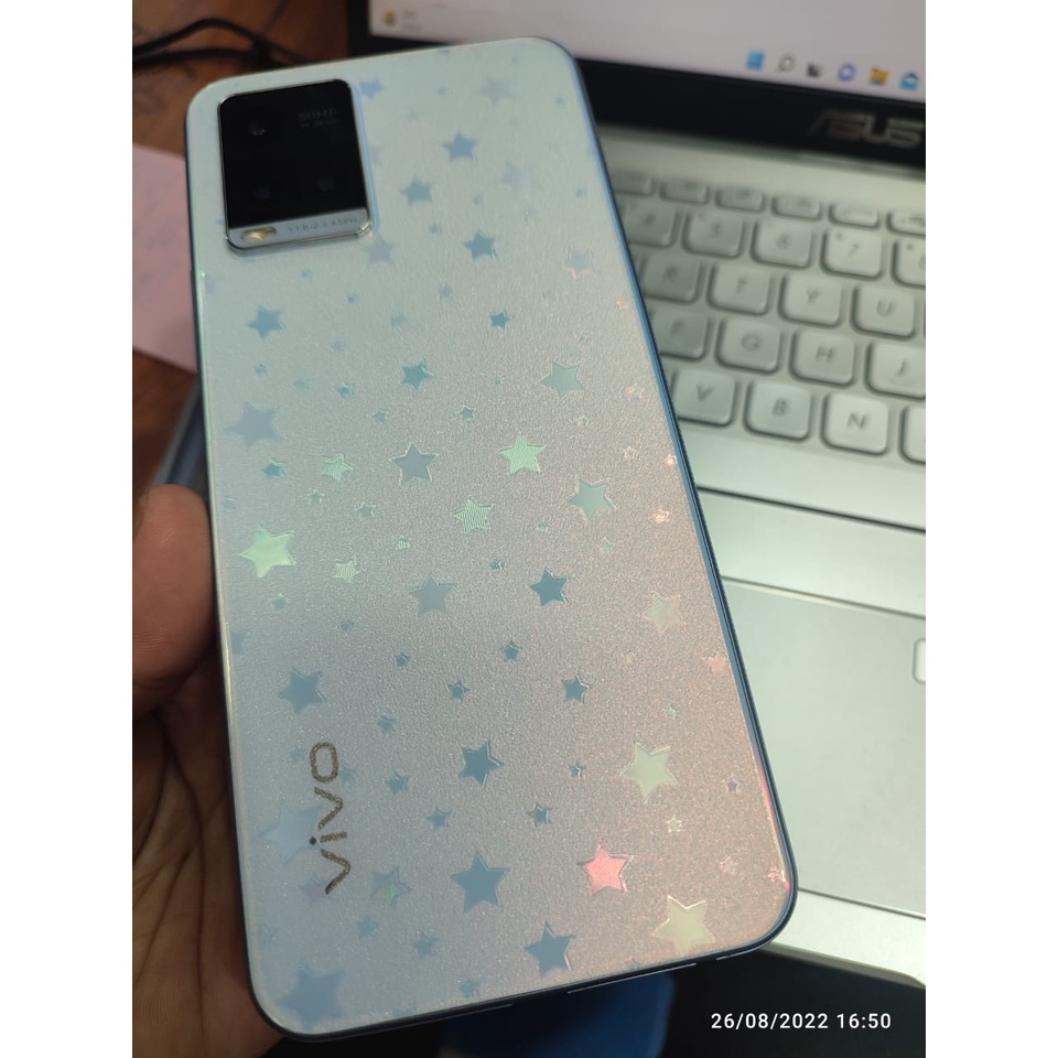 HYDRO GELL SKIN 3D MOTIF / ANTI GORES BELAKANG HP MOTIF STAR ROSE ABSTRAK CUBE FOR HUAWEI MATE X / M