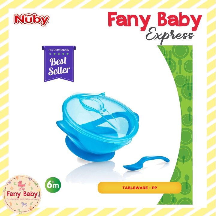 NUBY GARDEN FRESH SUCTION BOWL N SPOONLID