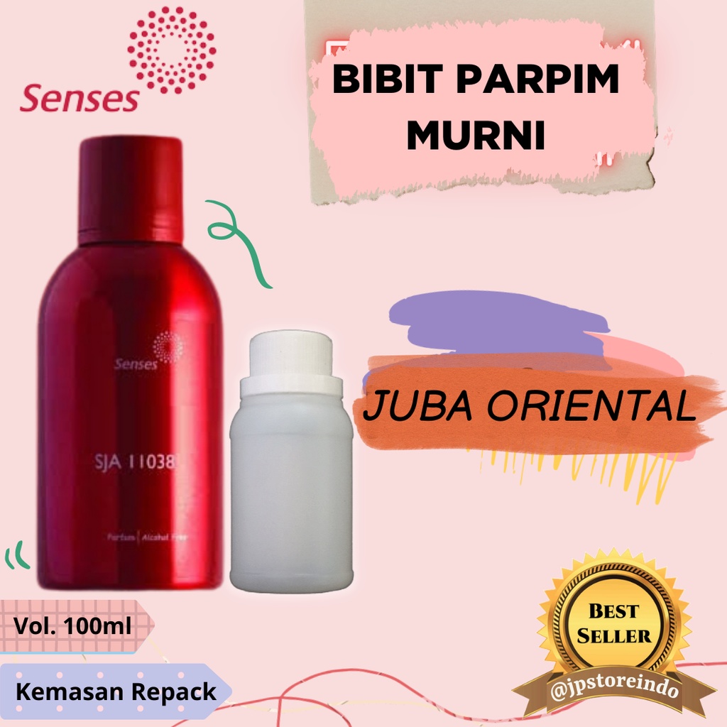 Parfum MURNI 100ml JUBA ORIENTAL inspired by JUBA ORIENTAL // SENSES PRODUCTS // BIBIT PARFUM MURNI 