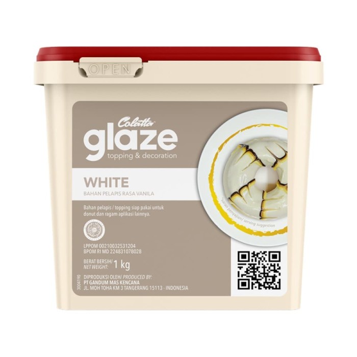 

ORIGINAL MURAH Colatta Glaze White 1kg