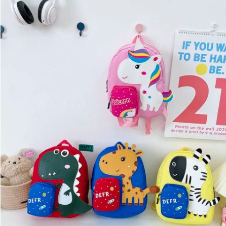 

Tas Ransel Anak Mini Kids Cartoon Hewan/Tas Murah/Tas karakter Kartun Lucu/Tas Ransel Fashion Kids Motif Hewan/Tas Anak motif Unicron/Tas TK Kids 2021/Tas Ransel Anak Trendy