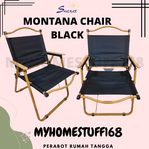 KURSI LIPAT PORTABLE / KURSI CAMPING / KURSI SANTAI OUTDOOR - MONTANA CHAIR