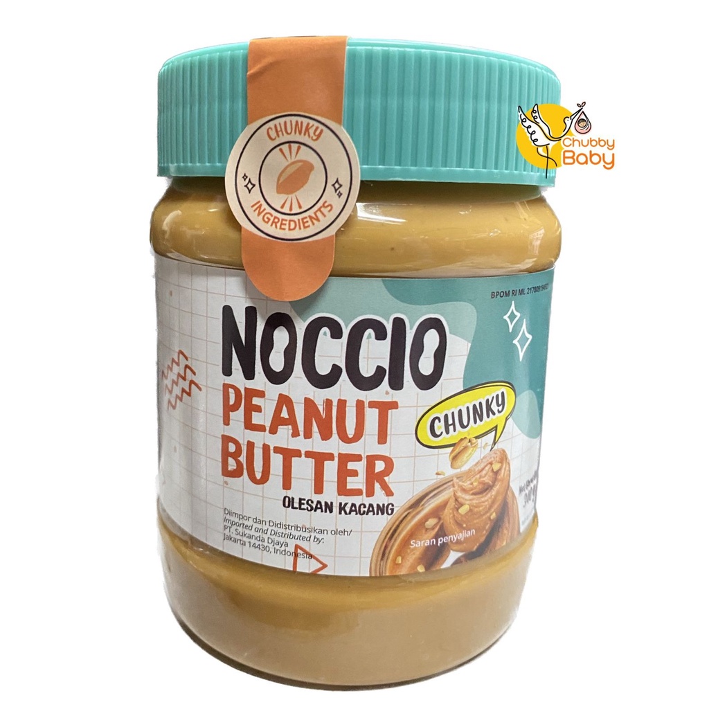 NOCCIO Peanut Butter 340g | Selai Olesan Kacang