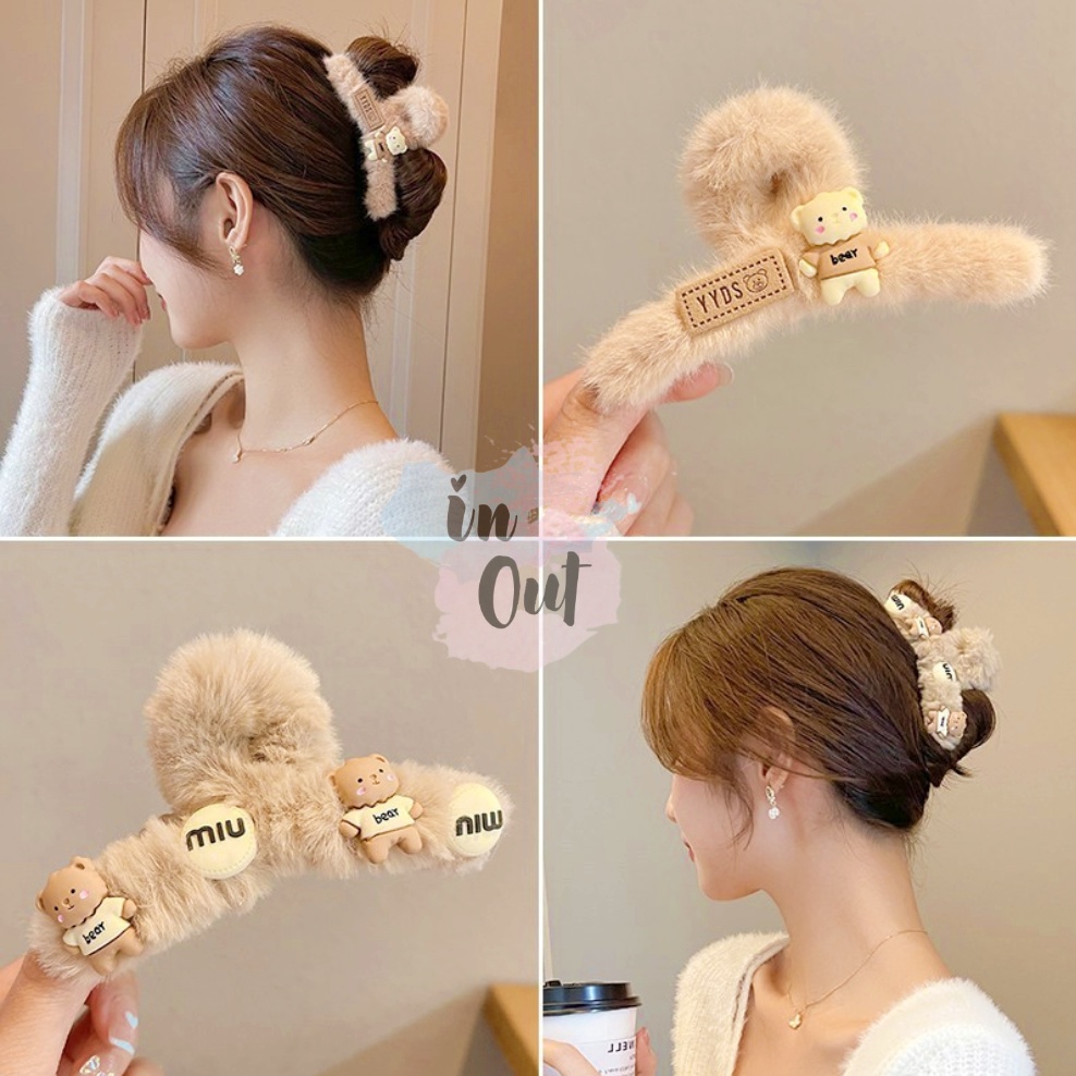 Jepit rambut Stella Lou Sanrio Lina bell / Jepitan rambut Wanita / Hairclip Rambut Boneka sanrio besar / jepit rambut lucu ACC02