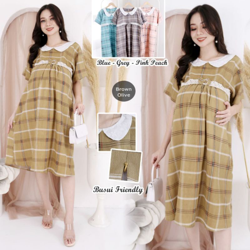 AT162 Dress hamil dan menyusui