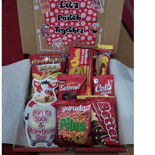 

[❤[PROMO MURAH!!!]❤]SNACK BOX by nesyaracraft ✨ / gift / snack / hadiah / kado / hampers / birthday