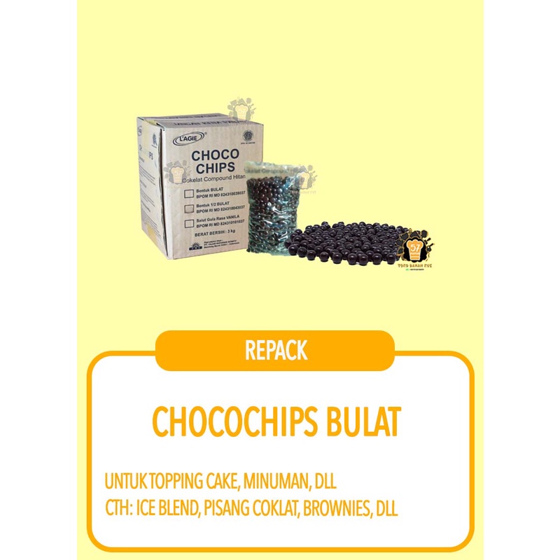 

LAGIE CHOCO CHIP BULAT REPACK